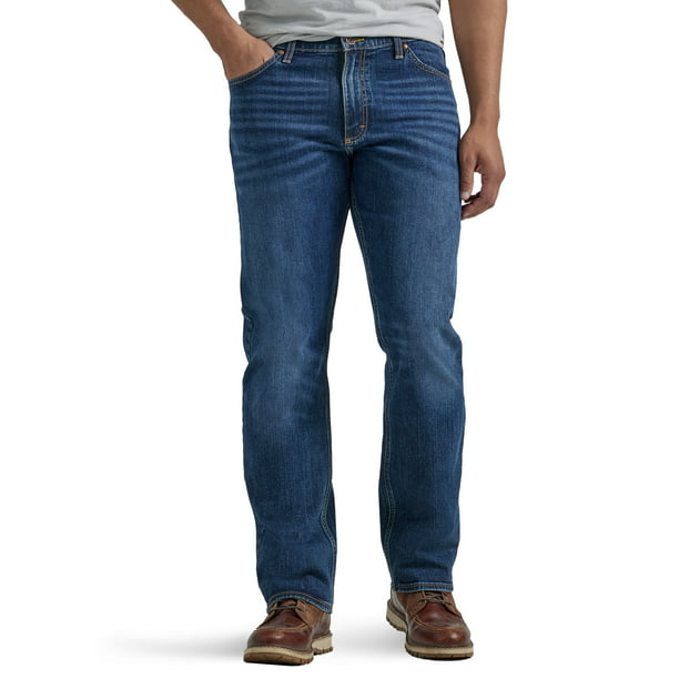 Wrangler Men's Straight Fit Jean with Stretch - Walmart.com