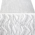 thumbnail image 1 of Organza Sliver Table Runner 11 Inch x 394 Inch Reusable Table Runners for Wedding Bridal Shower Baby Shower Birthday Thanksgiving Christmas Halloween Party Decorations,1 Roll, 1 of 8