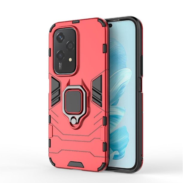 Funda para Honor 200 Lite con Soporte Anillo Giratorio 360° y Protección Resistente a Golpes y Caídas