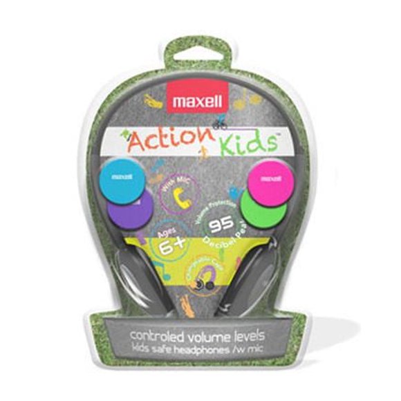 Maxell Action Kids Headphones with Microphone
