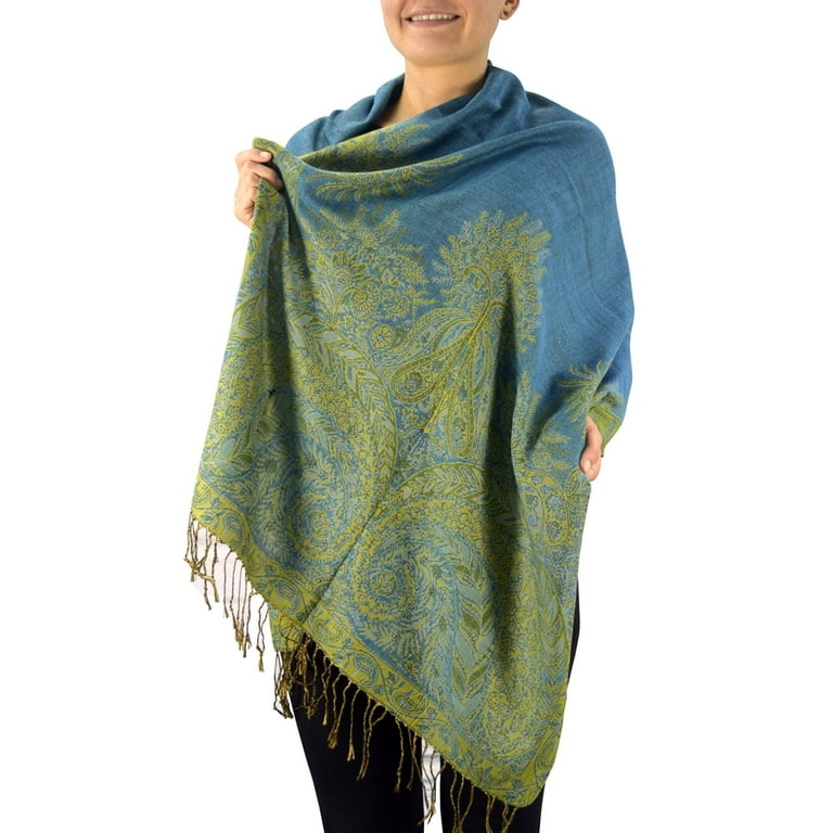 Printed pashmina shawl outlet