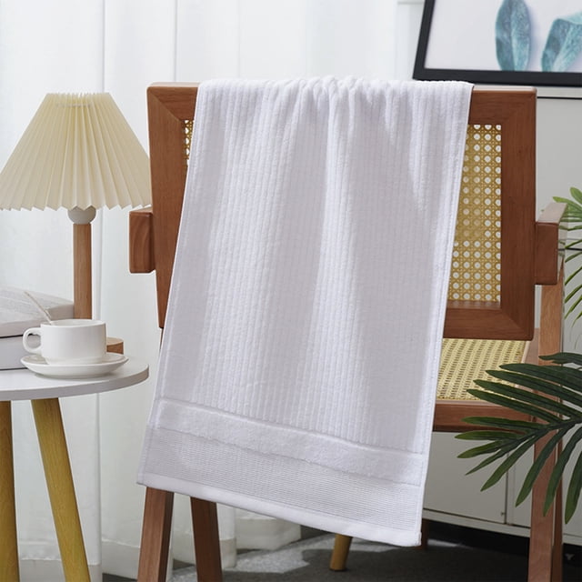 Extra Large Bath Towel, 35x75 cm, 100% Cotton, Super Soft, Absorbent, Quick-Drying, 1-Pack