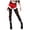 Z2-Black, variant on Christmas Leggings for Women Elf Print High Waist Tummy Control Yoga Pants Festive Dress-Up Stretch Pants