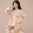 thumbnail image 1 of Pyjamas de Printemps pour Femmes Manches Longues Imitation Coton Rack Printemps et Automne Sweet Home, 1 of 5