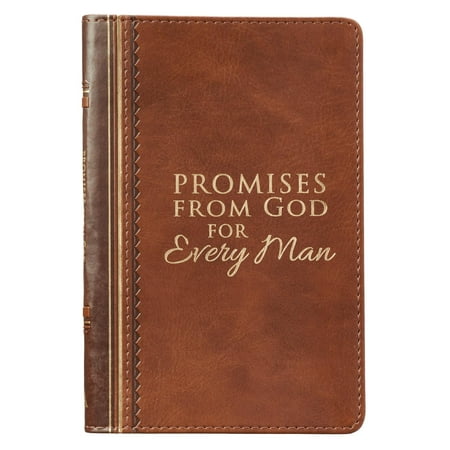 Promises from God for Every Man Brown Lux-Leather (The Best Gift From God)