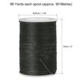 thumbnail image 2 of Unique Bargains Black Olive Polyester Waxed Leather Sewing Thread, 98 Yards, 150D/0.8mm, 2 of 5