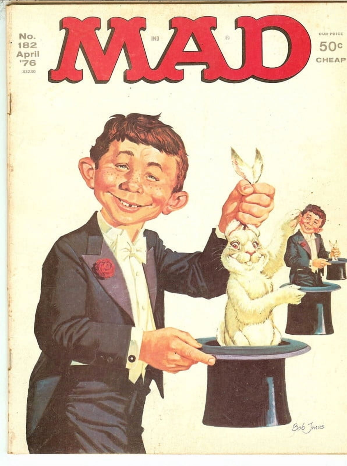 MAD Magazine Vintage Collectible #182 APRIL 1976
