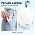 thumbnail image 3 of 20000 mAh Portable Charger Power Bank Dual USB Battery Pack for iPhone, iPad, Galaxy, Android, Pixel and Tablet (White), 3 of 9
