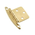 thumbnail image 6 of Hickory Hardware P139-VB Vintage Bronze Flush Surface Mount Hinge 2-Pack, 6 of 7