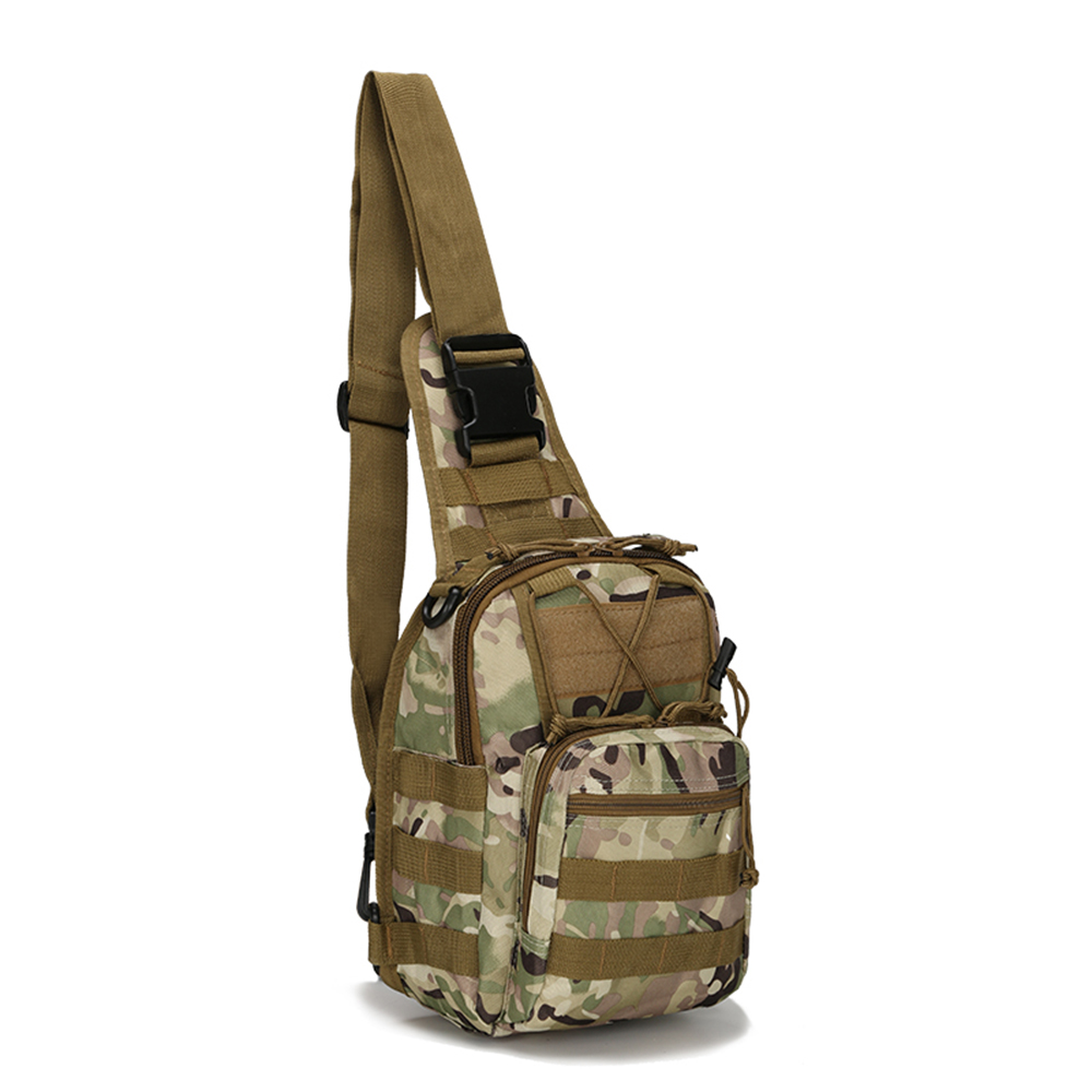 Camouflage Tactic Chest Bag Single Shoulder Massager Pack Small Tool