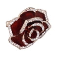 thumbnail image 3 of Broche de flores, broche con forma de camelia, broche de camelia, alfileres para ropa, funcionalidad versátil, 3 of 14