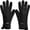 Black, variant on Kitchen Perfection Silicone Oven Gloves, Waterproof Heat Resistant, Purple