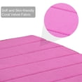 thumbnail image 2 of REGALWOVEN Bath Mat Memory Foam Bath Rugs for Bathroom, Hot Pink 32" x 20"/80 x 50cm(L*W), 2 of 8