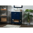 thumbnail image 2 of 24 inch single bathroom vanity in blue, 2 of 8