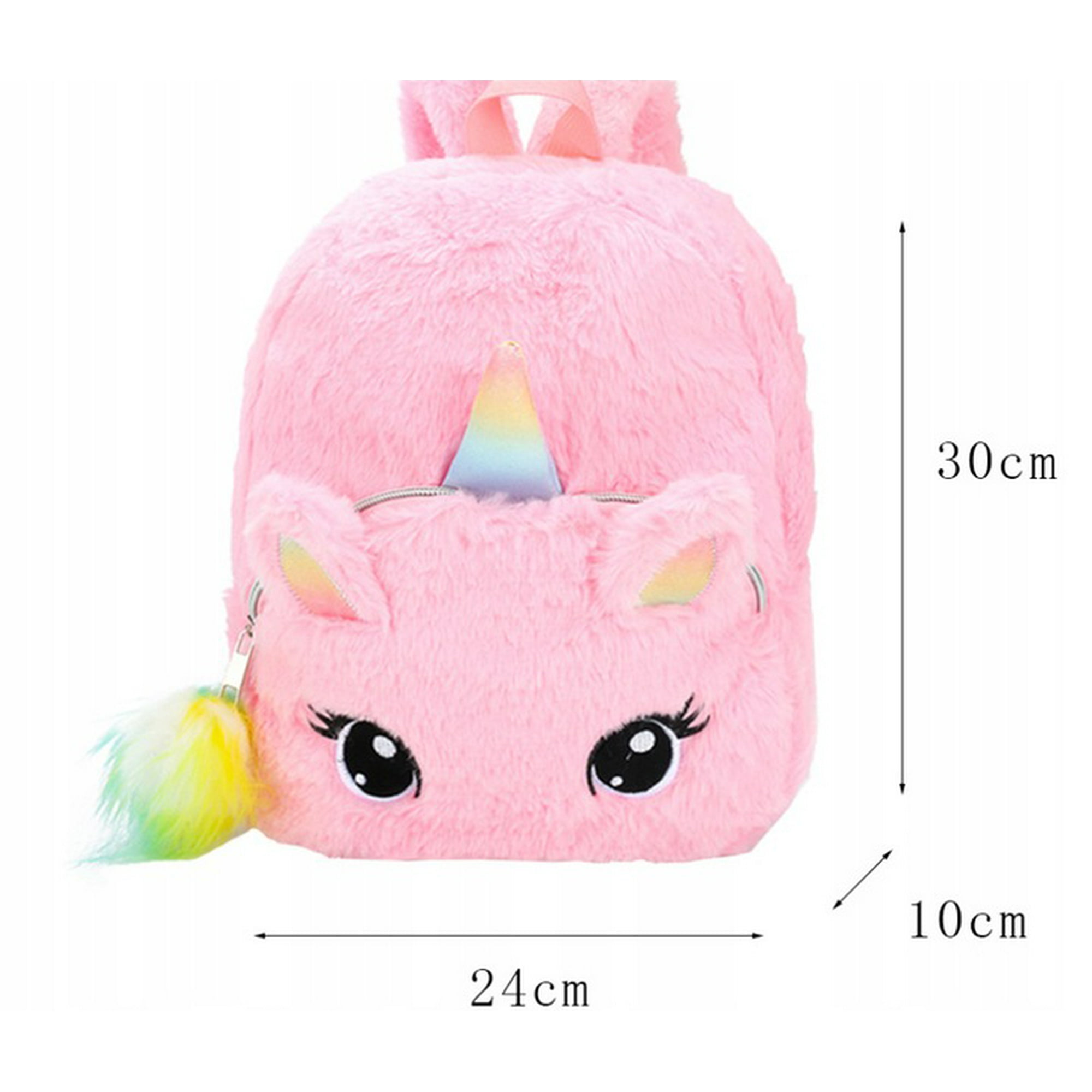 Backpack Kids Backpack Unicorn Bag Pink Shtkuying