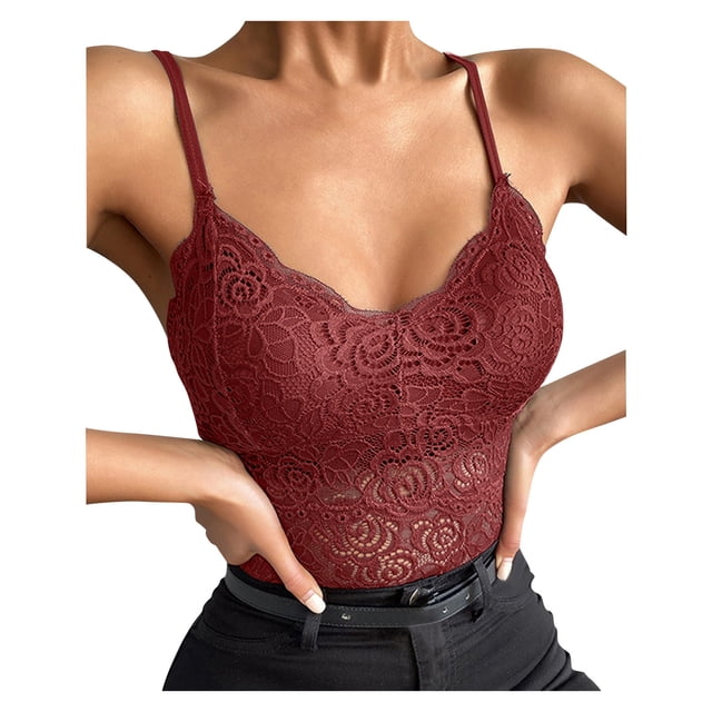 WZXFASHION Soutien-Gorge Léger Invisible Sans Bretelles pour Femmes, Ajustable, Sans Armatures, Rehausseur, Adhésif, Gilet, Lingerie, Rouge, TTG