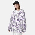 thumbnail image 3 of Balery Lavender Flowers Sudadera ligera de manga larga con capucha y protección solar UPF 50+ para hombre y mujer, ideal para pesca y running-Medium, 3 of 7