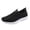 Black, variant on GiLiling Men's Slip On Walking Shoes Breathable Mesh Lightweight Non Slip Casual Athletic Sneakers for Outdoor Work