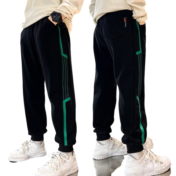 YTDSCS Youth Kids Elastic Waistband Jogger Sweatpant for Boys Versatile Comfortable Sport Pants Spring Fall Fashion Casual Trousers for Toddler 4-14 Years