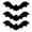 L, variant on Vikakiooze Halloween Party Decorations, Black Scary Bats For Halloween Yard Decoration Party Supplies Decorative Scary