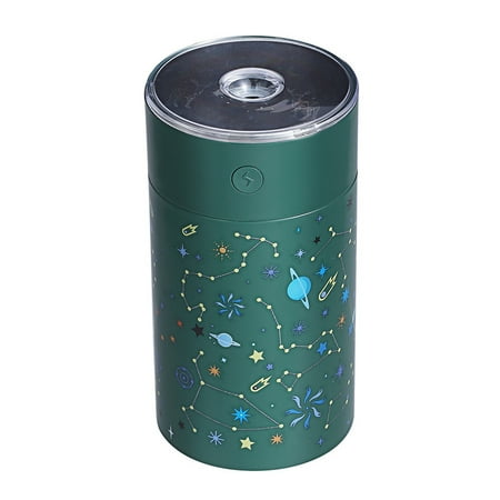 

Humidifier with Starry Sky Projector Humidifier Small Car Home Silent Bedroom Portable Night Light Creative Children s Room Office Desktop Girl Room 5*2.7*2.7in