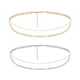 thumbnail image 1 of 2x Bikini para mujer Cadena para el vientre con lentejuelas cruzadas Cadena para el cuerpo para mujeres y niñas, 1 of 8