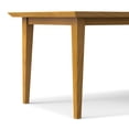 thumbnail image 5 of Simpli Home Colby 60 inch x 36 inch Rectangle Contemporary Modern Dining Table in Oak, 5 of 12