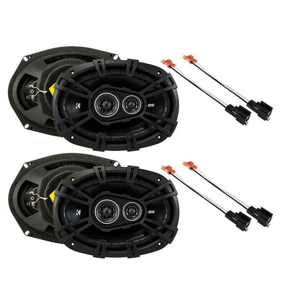 Fit Chrysler Sebring Convertible 2001-2006 OEM Speaker Upgrade Kicker DS Package
