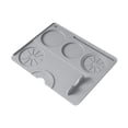 thumbnail image 1 of Tapete para apisonar espresso, accesorio para espresso, tapete antideslizante de silicona para estación de apisonado. gris claro, 1 of 9