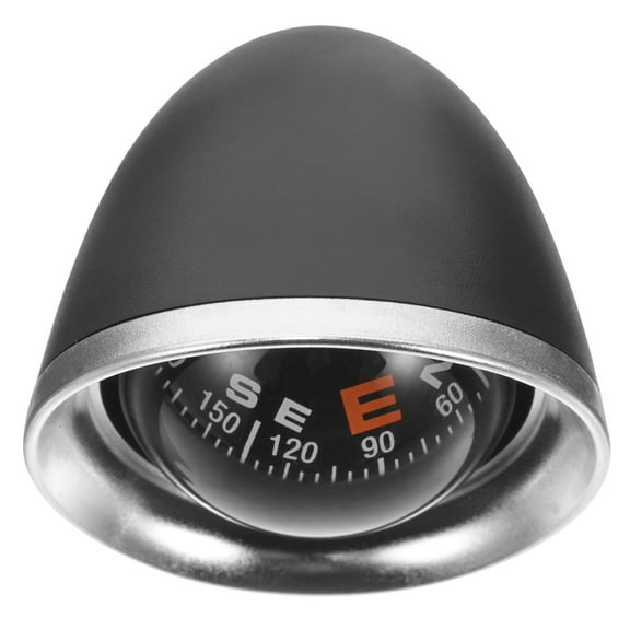 Car Compass Dashboard Navigation Direction Compasses Vehicle Travel Black