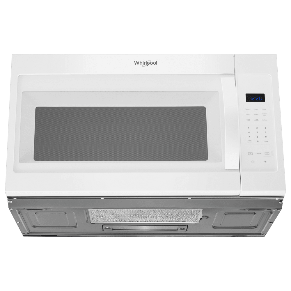 Whirlpool Microwave with Hood in White - Over-the-Range, 1.7 cu. ft., 1000 Watts
