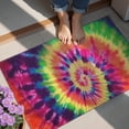 thumbnail image 4 of Colorful Tie Dye Pattern Door Rugs,Washable Non Slip Door Mats Indoor,Decorative Door Mats,Entry Mat Indoor for Entrance,Bedroom,Kitchen,Bathroom,20"x32", 4 of 6