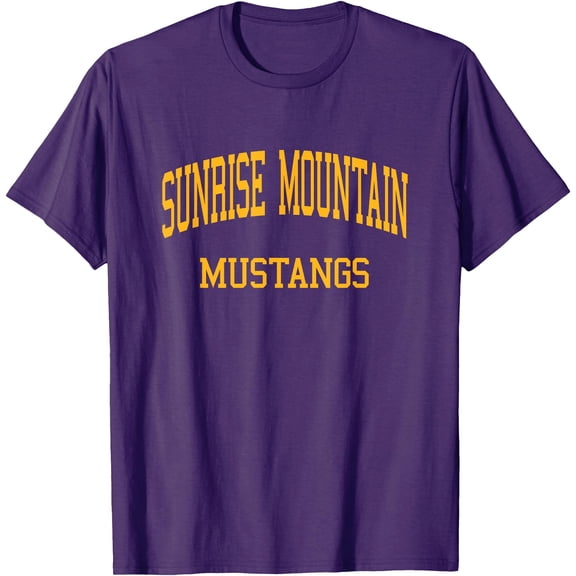 Sunrise Mountain High School Hs Peoria Az Retro Sports T-Shirt, Unisex T-Shirt