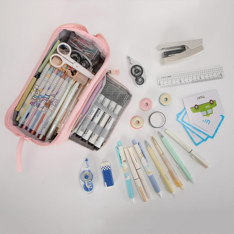 Pencil Case Capacity Pencil Bag Pencil Pouch For Girls Cute School Supplies  Back To School Statione