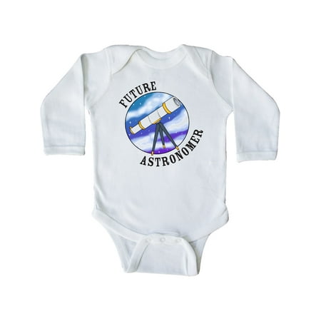 

Inktastic Future Astronomer Gift Baby Boy or Baby Girl Long Sleeve Bodysuit