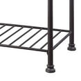 thumbnail image 4 of Acme Freyja Kitchen Island in White Cultured Marble and Gray Bars, Buffet and Dining Furniture, 4 of 7