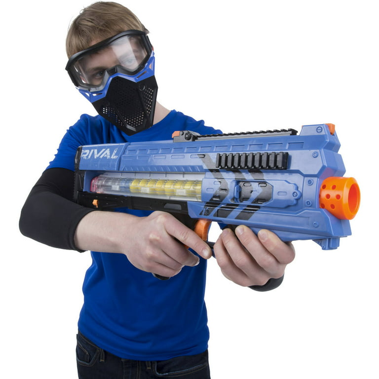 Accor Ubestemt at ringe Nerf Rival Zeus MXV-1200 Blaster (Blue) - Walmart.com