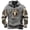 1Gray, variant on PuLe Hoodies Men's Retro Printed Top Long Sleeved Hooded Top Hooded Sweatshirt