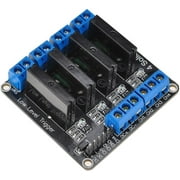 Lysignal 5V 4 Channel Solid State Relay Module With fuse for Arduino Uno Duemilanove MEGA2560 MEGA1280 ARM DSP PIC