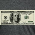 thumbnail image 3 of CafePress - 100 Dollar Bill Men's Deluxe T Shirt - Mens Tri-blend T-Shirt, 3 of 4
