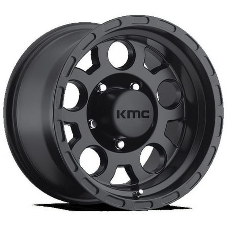 KMC Aluminum Rim KM522 ENDURO 17X9in Matte Black Finish, KM52279060706N