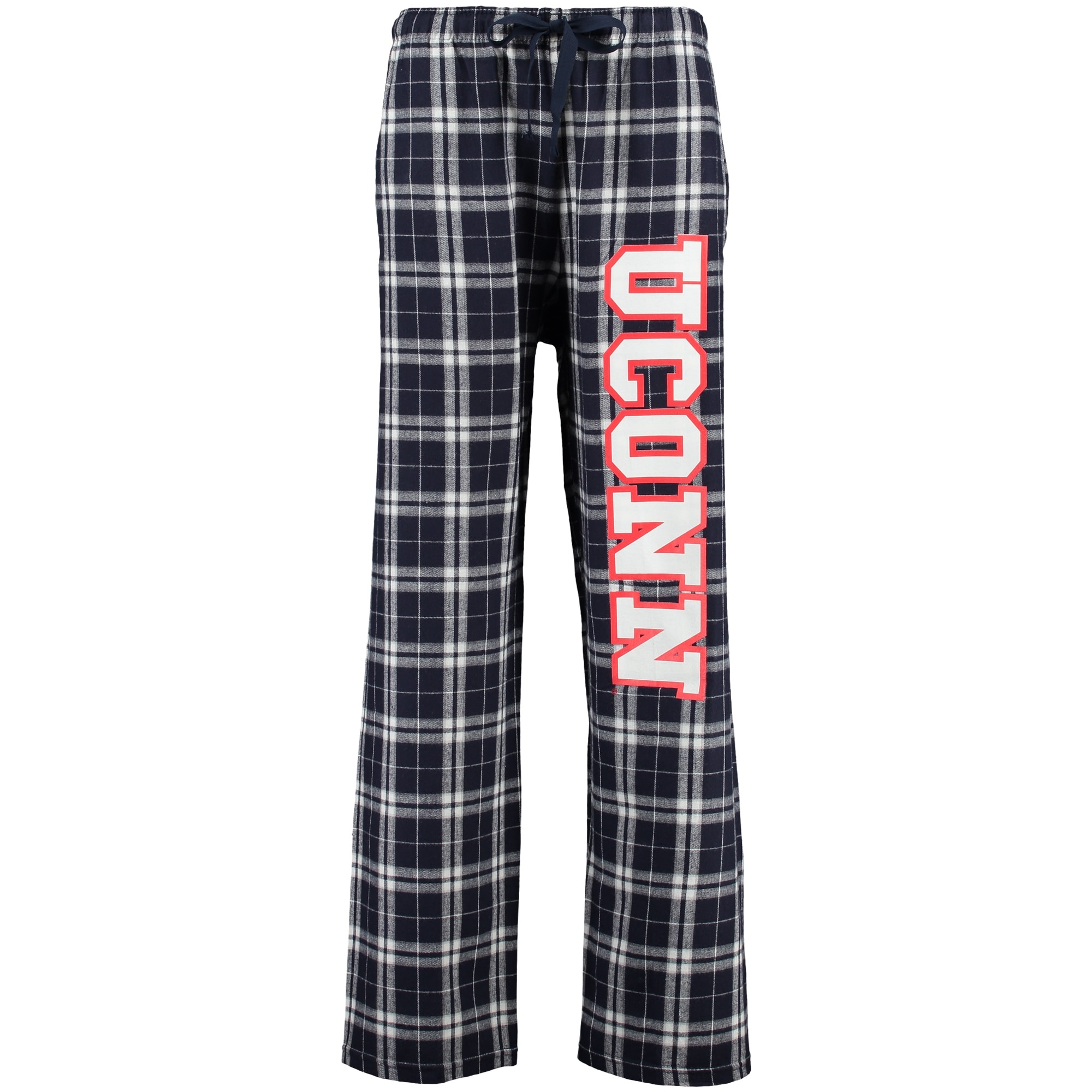 Women's Navy UConn Huskies Flannel 