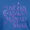 thumbnail image 3 of CafePress - Unicorn Kisses And Mermaid Wishes Men's Classic T Shirt - Men's Fitted T-Shirt, 3 of 4