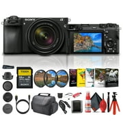 Sony Alpha a6700 Mirrorless Camera, 26 MP Sensor, 4K Video, and Vlog Friendly Functions with 18-135mm Lens (ILCE-6700M/B) + 64GB Memory Card + Filter Kit + Card Reader + Corel Photo Software + More
