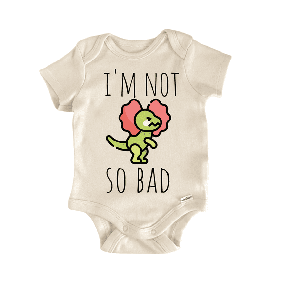 Jurassic Dinosaur Newborn Baby Bodysuit