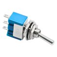 thumbnail image 2 of 15 Uds 6A/125VAC Mini interruptor de palanca, interruptor de palanca SPDT de 3 pines ON/ON 2 posiciones, interruptor basculante MTS102 Kuyhfg Bienvenido a Kuyhfg, 2 of 4