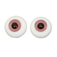 thumbnail image 1 of 2 Piezas Globos Ojos Redondos 6mm Zulema BJD Doll Eyeballs Berenjena, 1 of 8