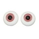 thumbnail image 1 of 2 Piezas Globos Ojos Redondos 6mm Zulema BJD Doll Eyeballs Berenjena, 1 of 8