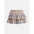 thumbnail image 5 of No Boundaries Woven Plaid Skort, Women's, 5 of 5