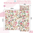 thumbnail image 5 of Pugs and Pioneer Flower Toddler Nap Mats for Kids Preschool,Sleeping Mat Bag or Kids,Toddler Sleeping Bag,Toddler Nap Mat or Daycare, 5 of 6